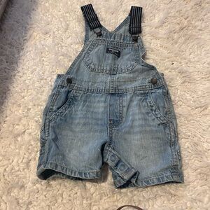 OshKosh Denim Overalls Shorts 28m